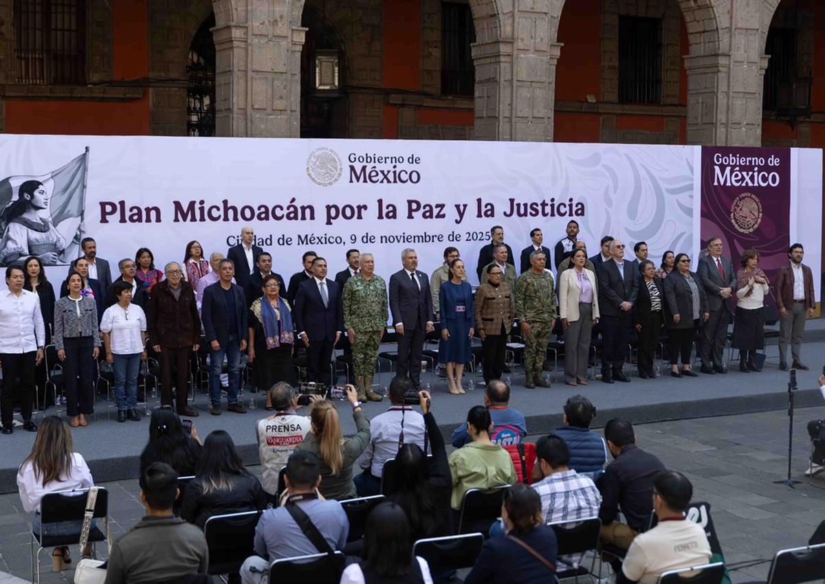 Gobernadores respaldan el “Plan Michoacán por la Paz y la Justicia” impulsado por Claudia Sheinbaum