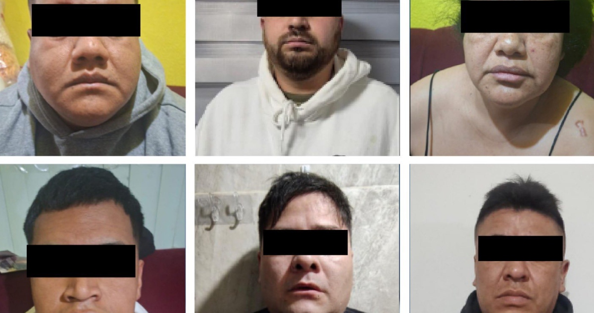 Caen en Azcapotzalco seis integrantes de banda dedicada al robo a casa habitación y narcomenudeo
