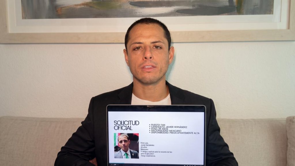 Chicharito quiere ser el fan número uno de Luis Miguel y recibe inesperada invitación para el Tour 2027