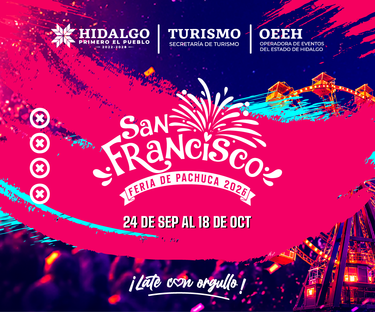 Vive la magia de la Feria de Pachuca 2026