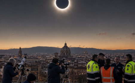 Eclipse solar total moviliza a científicos y autoridades de Europa