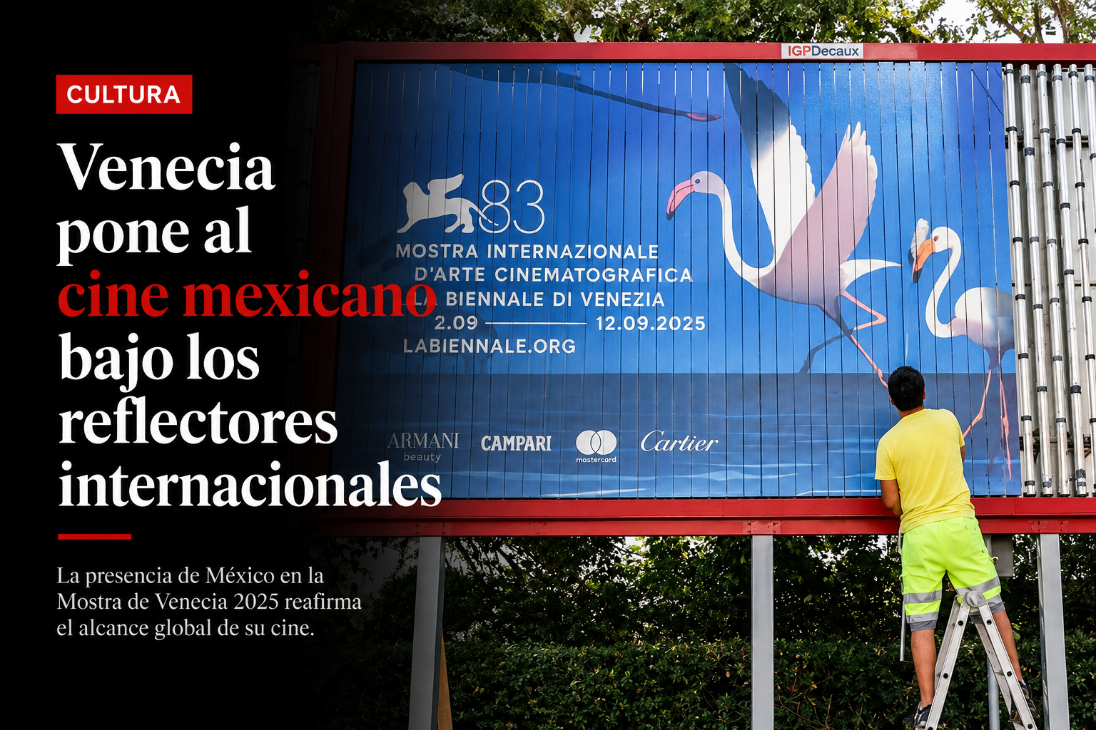 Venecia pone al cine mexicano bajo los reflectores internacionales